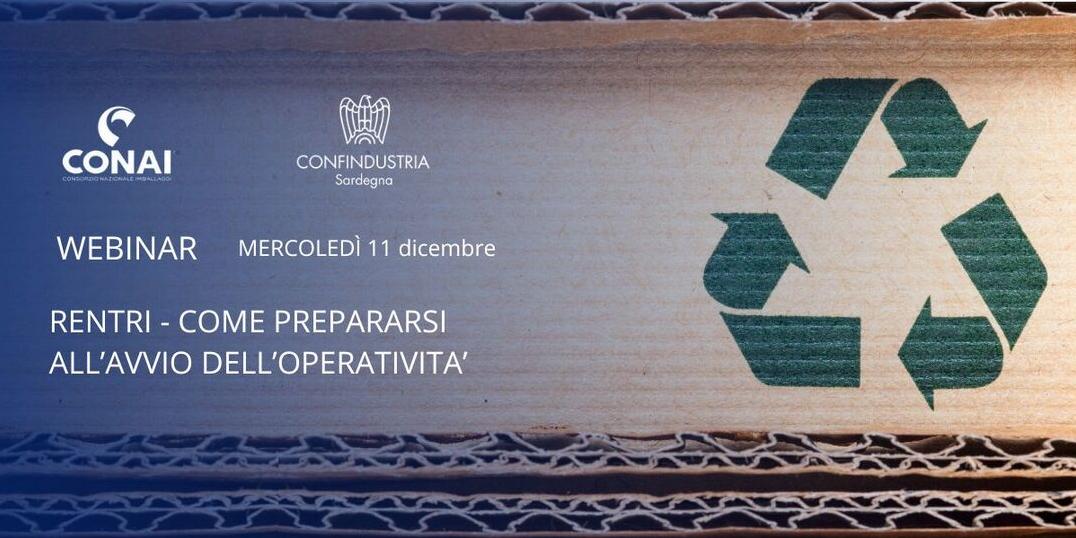 WEBINAR CONAI – RENTRi: COME PREPARASI ALL’AVVIO DELL’OPERATIVITA’