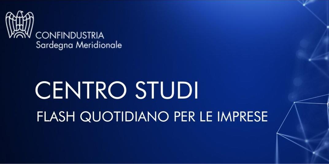 FLASH NEWS dal Centro Studi 