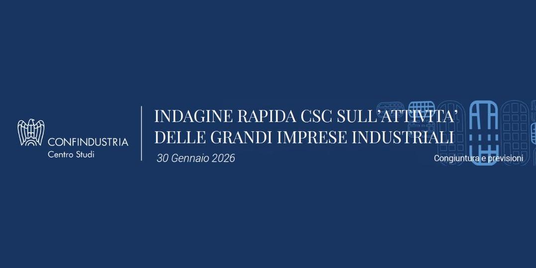 INDAGINE RAPIDA SULLA PRODUZIONE INDUSTRIALE