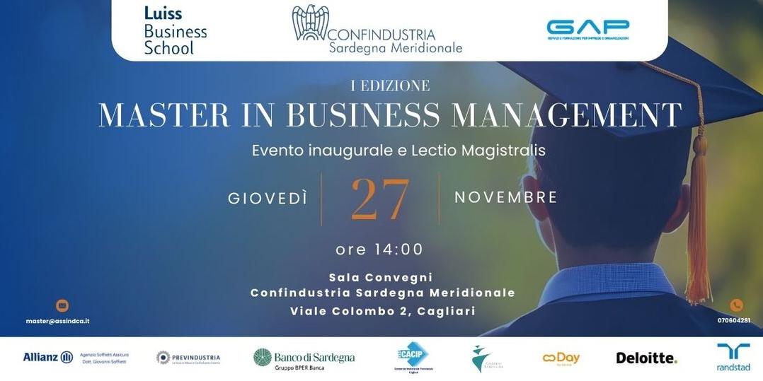 MASTER BUSINESS MANAGEMENT LUISS | EVENTO INAUGURALE
