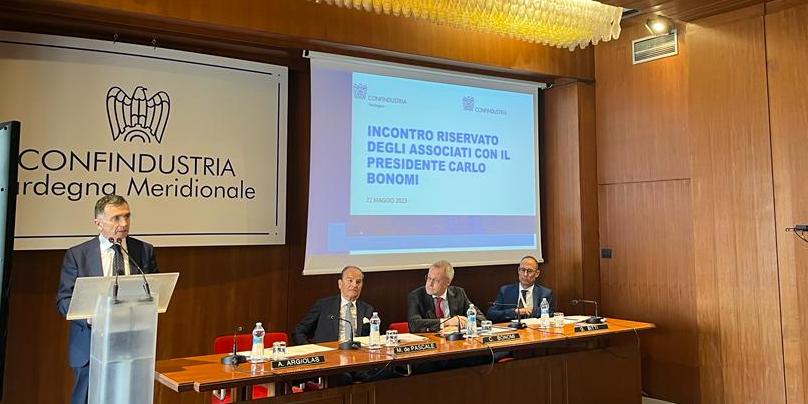 Forum "Insieme per lo Sviluppo": l'intervento del Presidente Argiolas all'incontro del sistema associativo con Carlo Bonomi