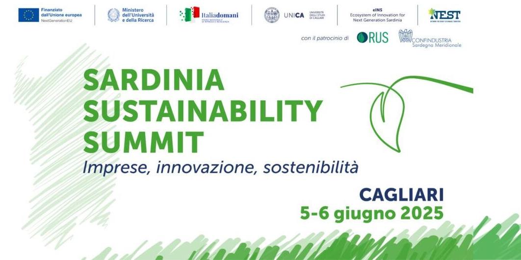 SARDINIA SUSTAINABILITY SUMMIT - 5 E 6 GIUGNO 2025 A CAGLIARI