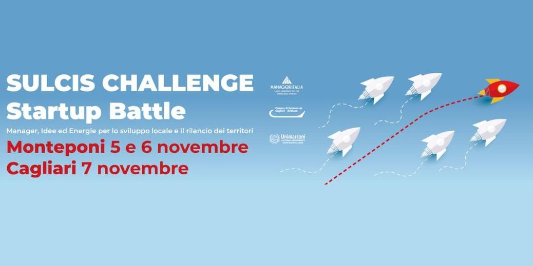 SULCIS CHALLENGE STARTUP BATTLE - IL PROGETTO CHE SOSTIENE LE MIGLIORI IDEE PER LO SVILUPPO 